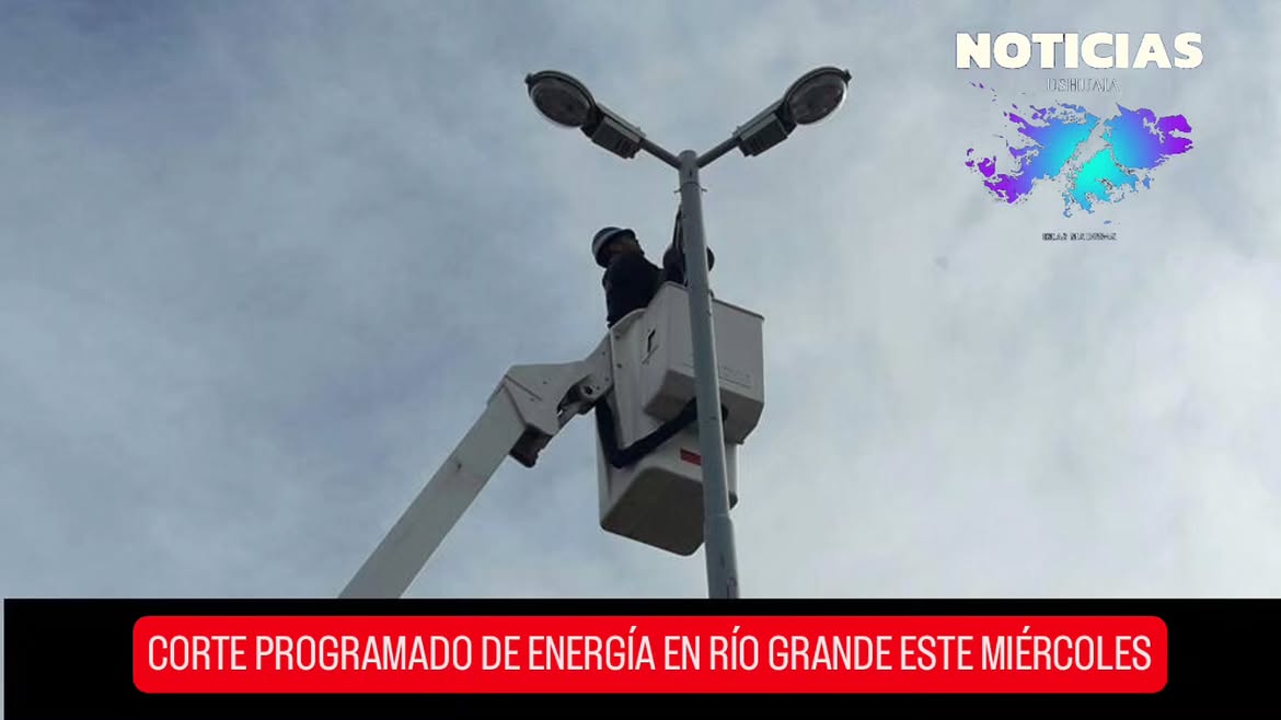 CORTE PROGRAMADO DE ENERGÍA EN RÍO GRANDE ESTE MIÉRCOLES