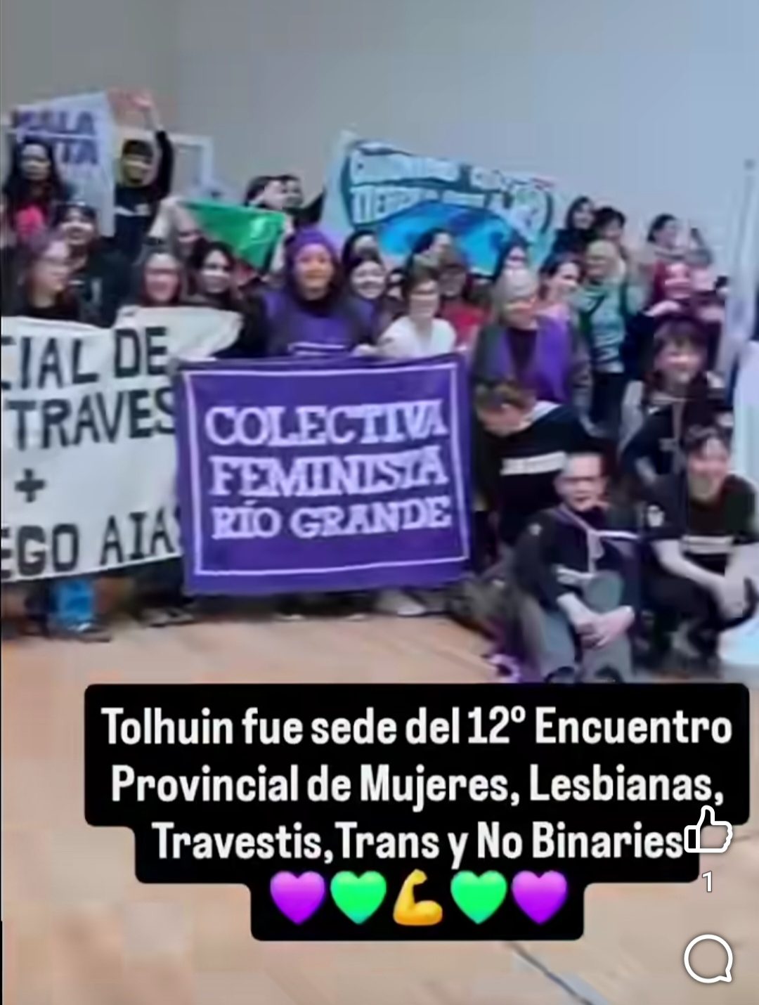 🏳️‍🌈💜 TOLHUIN FUE SEDE DEL 12° ENCUENTRO PROVINCIAL DE MUJERES Y DIVERSIDADES