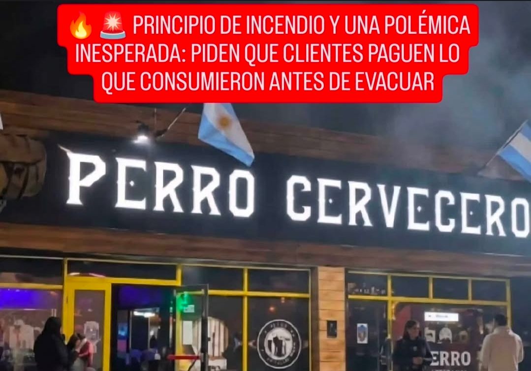 🔥🚨 PRINCIPIO DE INCENDIO Y UNA POLÉMICA INESPERADA: PIDEN QUE CLIENTES PAGUEN LO QUE CONSUMIERON ANTES DE EVACUAR