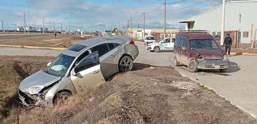 ​Un acompañante resultó herido tras un choque en la calle Echelaine