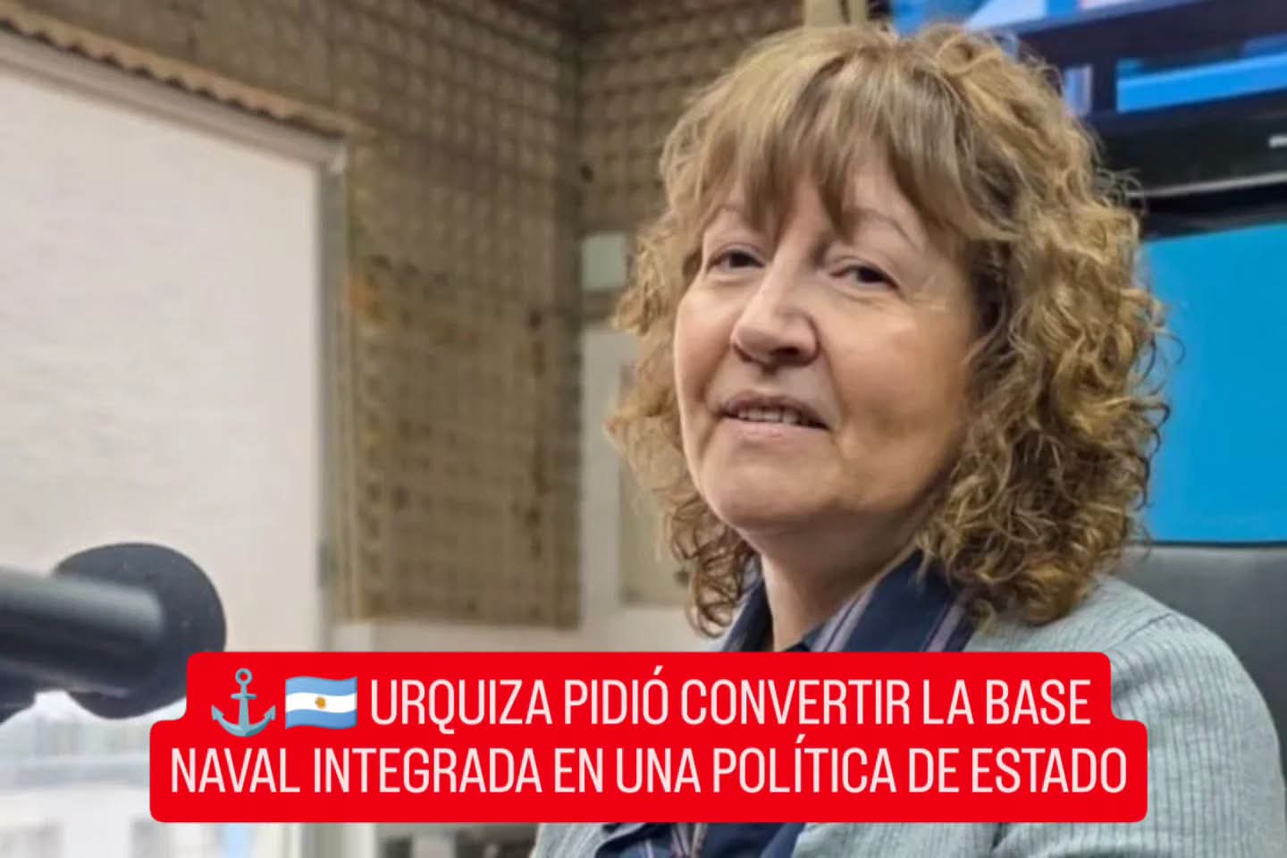 ⚓🇦🇷 URQUIZA PIDIÓ CONVERTIR LA BASE NAVAL INTEGRADA EN UNA POLÍTICA DE ESTADO