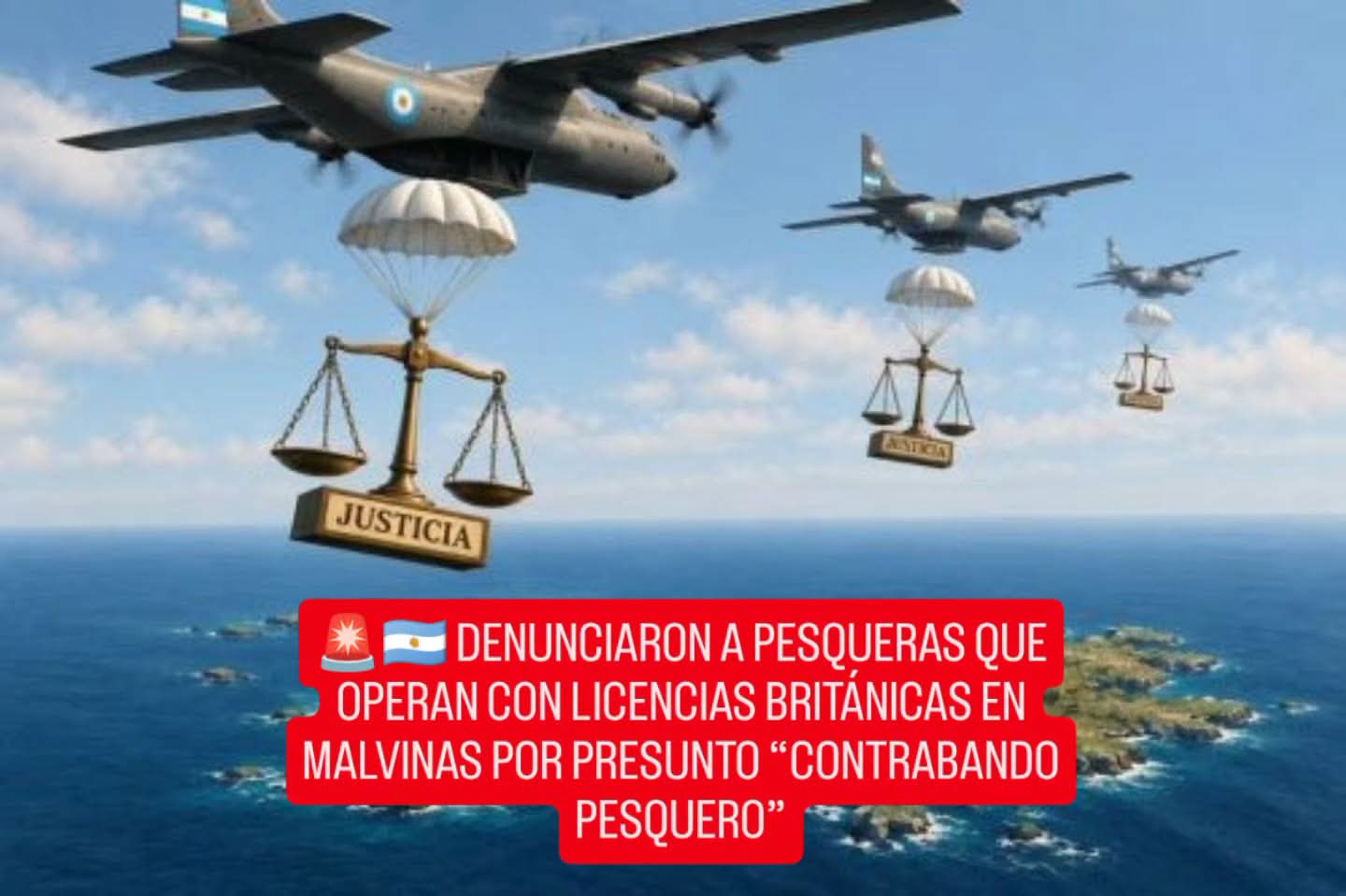 🚨🇦🇷 DENUNCIARON A PESQUERAS QUE OPERAN CON LICENCIAS BRITÁNICAS EN MALVINAS POR PRESUNTO “CONTRABANDO PESQUERO”