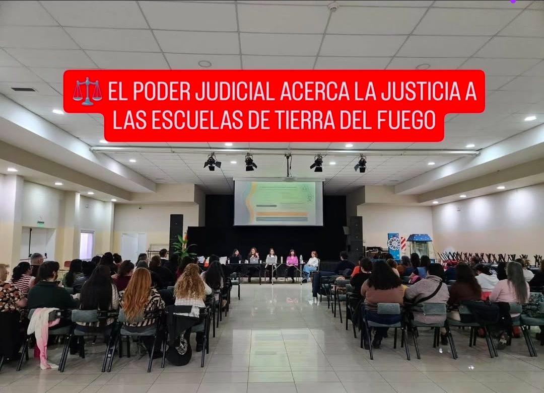 ⚖️ EL PODER JUDICIAL ACERCA LA JUSTICIA A LAS ESCUELAS DE TIERRA DEL FUEGO