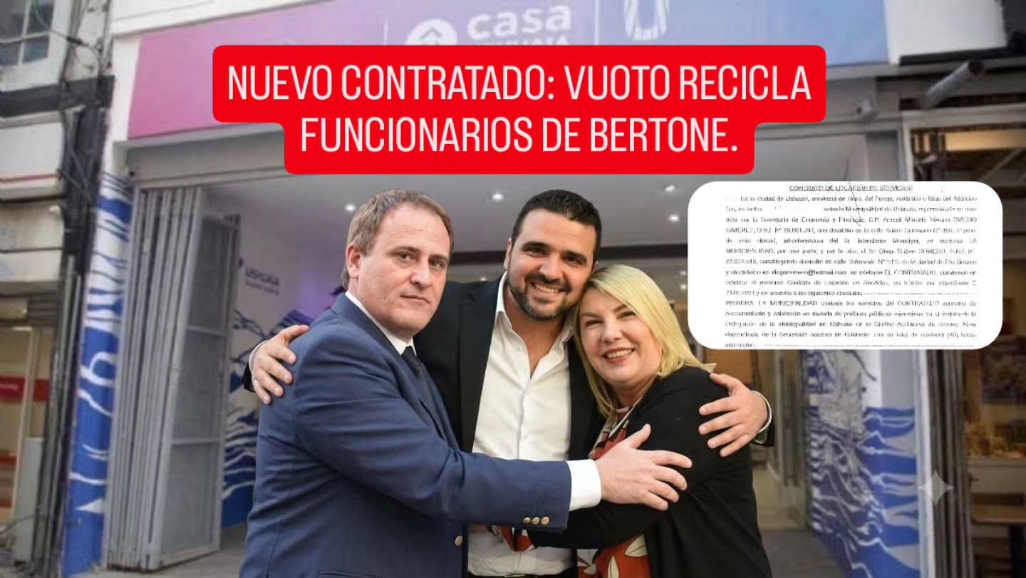 NUEVO CONTRATADO: VUOTO RECICLA FUNCIONARIOS DE BERTONE